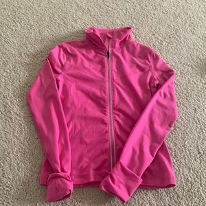 GapFit Full Zip Pink Long Sleeve